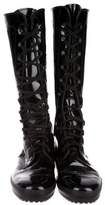 Thumbnail for your product : Tod's Patent Leather Knee-High Boots