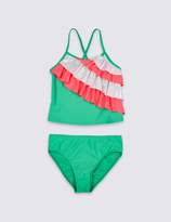 Thumbnail for your product : Marks and Spencer Tankini Set with Sun Safe UPF50+ (3-16 Years)