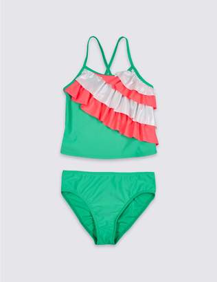 Marks and Spencer Tankini Set with Sun Safe UPF50+ (3-16 Years)