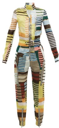 womens yellow boiler suit