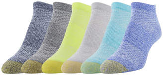 Gold Toe Women 6 Pack Sport Arch-Support Liner Socks