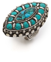 Thumbnail for your product : Vanessa Mooney Blue Velvet Ring