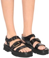 Thumbnail for your product : Dries Van Noten Leather sandals
