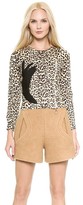 Thumbnail for your product : Carven Printed Leopard Sweater