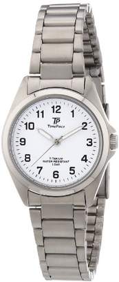 TP Time Piece Women's Quartz Watch TPLT-50225-12M with Metal Strap