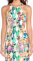 Thumbnail for your product : Milly Hypnotic Print Racerfront Dress