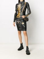 Thumbnail for your product : Moschino Logo-Print Long-Sleeve Dress