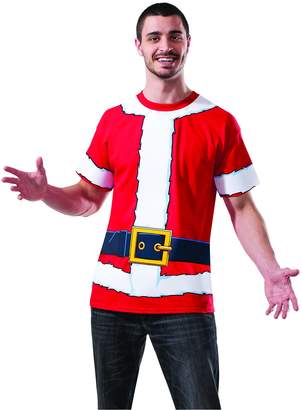 Rubie's Costume Co Rubie's Men's Clausplay Santa T-Shirt