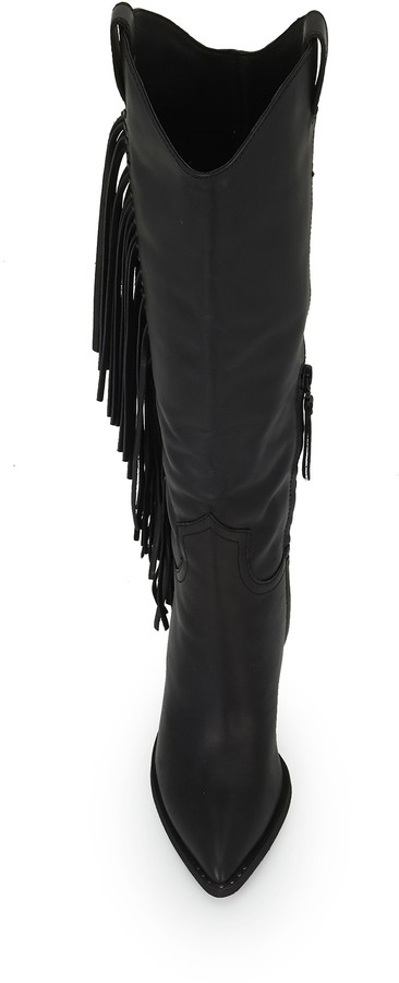 Sam edelman imari tall fringe boot Clearance