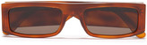 Thumbnail for your product : Andy Wolf Hume Square-frame Tortoiseshell Acetate Sunglasses