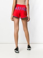 Thumbnail for your product : Kenzo logo print track shorts