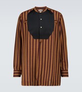 Thumbnail for your product : Wales Bonner Kingston plastron shirt