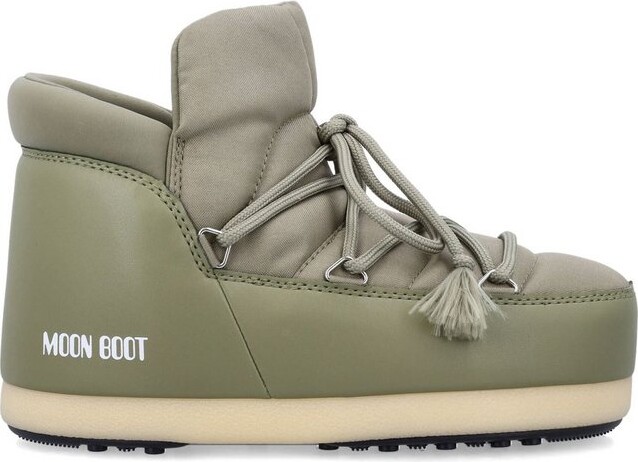 Moon Boot Icon Logo Printed Lace-Up Boots