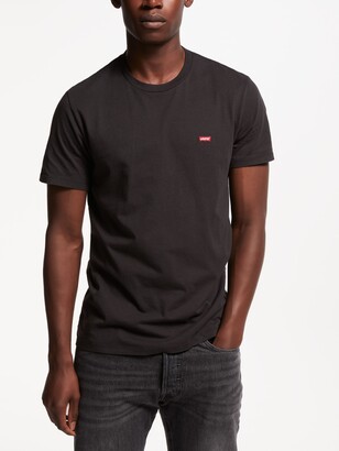 levis plain black shirt