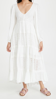 free people white eyelet dress