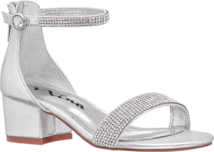 Amazon.com | Vonair Girls White Strappy Summer Sandals Open-Toe Fashion  Cute Dress Sandals Size 6 Toddler | Sandals