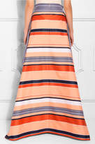 Thumbnail for your product : Christian Siriano California Stripe Overlay Skirt