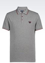Thumbnail for your product : Armani Jeans Polo Shirt In Cotton Pique