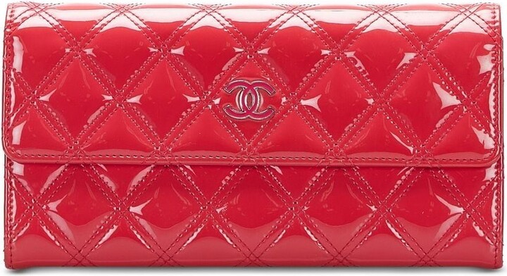 Chanel Women's Red Wallets & Card Holders | ShopStyle