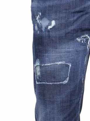 DSQUARED2 17.5cm Slim Fit Ripped Denim Jeans