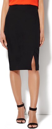 New York and Company Bleecker Street Pencil Skirt - Solid