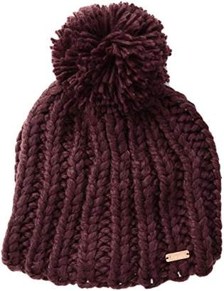 Bench Women's Heedful Rib Knit Hat with Pom