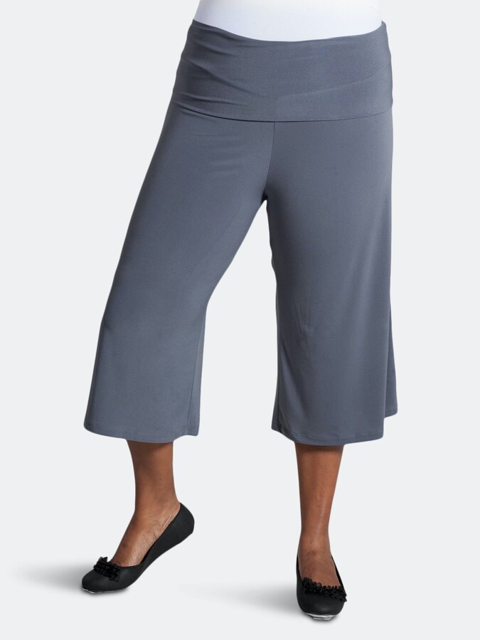 plus size gaucho pants
