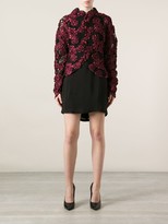 Thumbnail for your product : Krizia Pre-Owned Appliqué Floral Lace Jacket