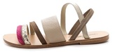 Thumbnail for your product : Anniel Mixed Media Flat Sandals