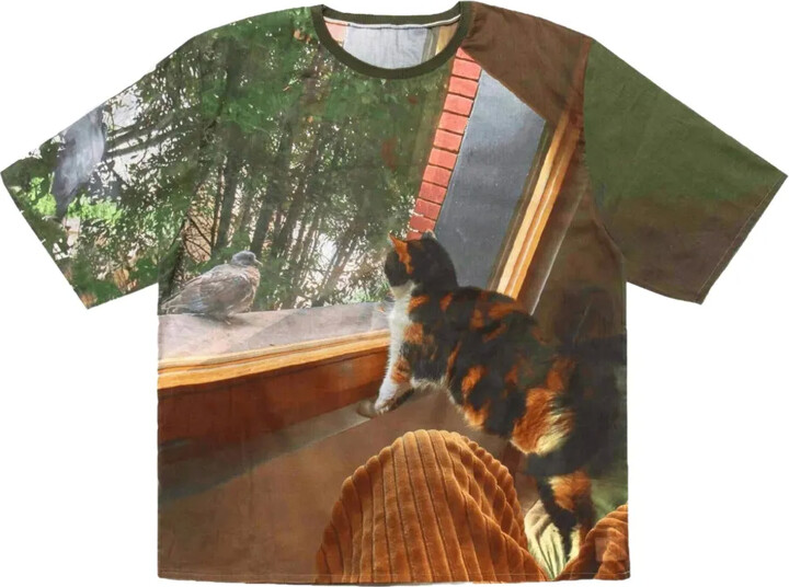 Bless Nº80 Holidaydouce printed T-shirt