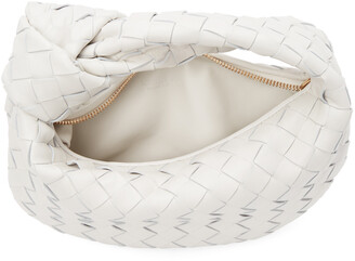 Jodie leather handbag Bottega Veneta White in Leather - 36372804