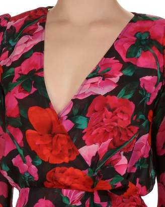 The Kooples Dolce Vita Floral-Print Wrap Mini Dress