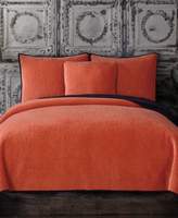 Thumbnail for your product : Tracy Porter CLOSEOUT! Reversible Velvet Quilted Full/Queen Coverlet
