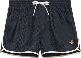 Gucci GG nylon swim shorts - ShopStyle