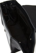 Thumbnail for your product : Forever 21 mixed faux leather satchel