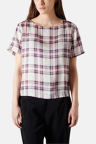 Thumbnail for your product : Topshop 'Summer Check' Print Tee