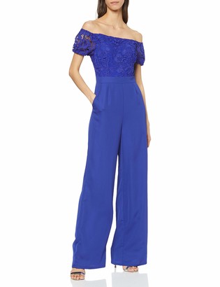 cobalt blue jumpsuit uk