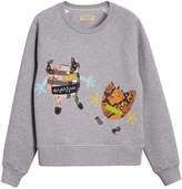 Thumbnail for your product : Burberry creature motif jersey sweatshirt
