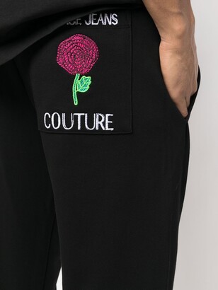 Versace Jeans Couture Logo-Print Track Pants