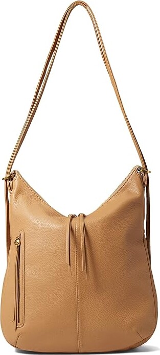 Kamopa New Leather Handbags Convertible Travel Shoulder Bag Fashion Oil Wax Genuine Leather Cowhide Backpacks for Women