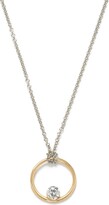 Thumbnail for your product : THE ALKEMISTRY 18kt Gold And Diamond Floating Necklace