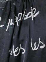 Thumbnail for your product : Yohji Yamamoto Pre-Owned Printed Sleeveless Dress