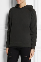 Thumbnail for your product : Alexander Wang T by Vintage cotton-blend hooded top