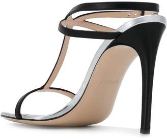 Pollini strappy stiletto sandals