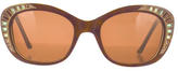 Thumbnail for your product : Miu Miu Embellished Sunglasses