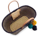 Thumbnail for your product : Mar y Sol Baja Woven Straw Tote