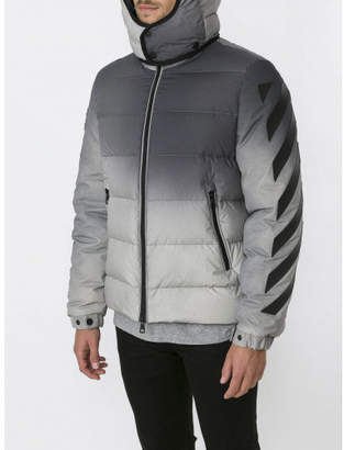 Moncler X Off-white 'enclos' Padded Jacket - Grey - 7