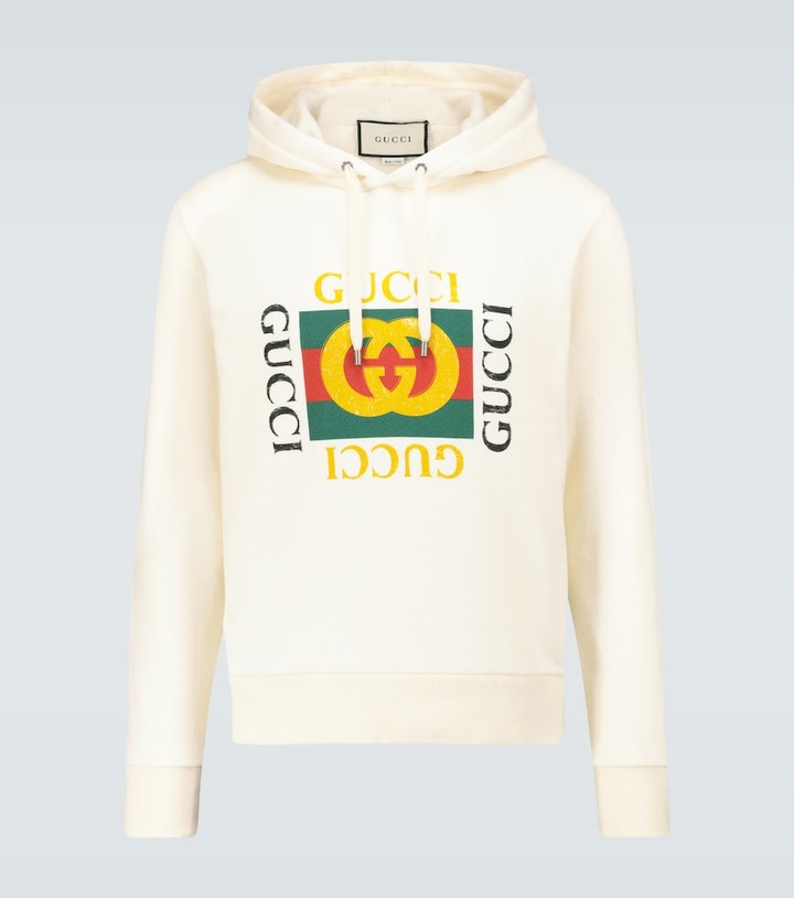 Gucci White Men's Sweatshirts & Hoodies | Shop the world's largest collection of |