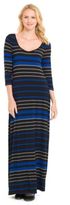 Thumbnail for your product : Joan Vass Three Quarter Sleeve Maxi Dress