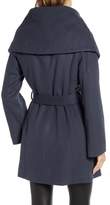 Thumbnail for your product : Tahari Wool Blend Belted Wrap Coat